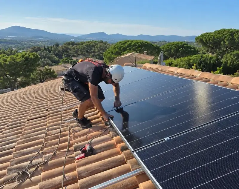 Installateur panneaux solaires Lécousse — pose photovoltaïque sur toiture